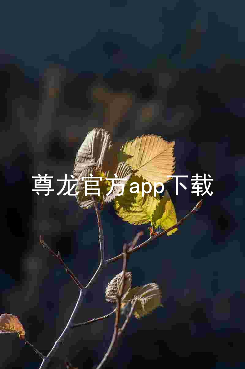 尊龙官方app下载